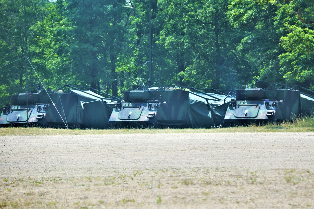 Training operations for 87th Training Division's Warrior Exercise 87-23-01