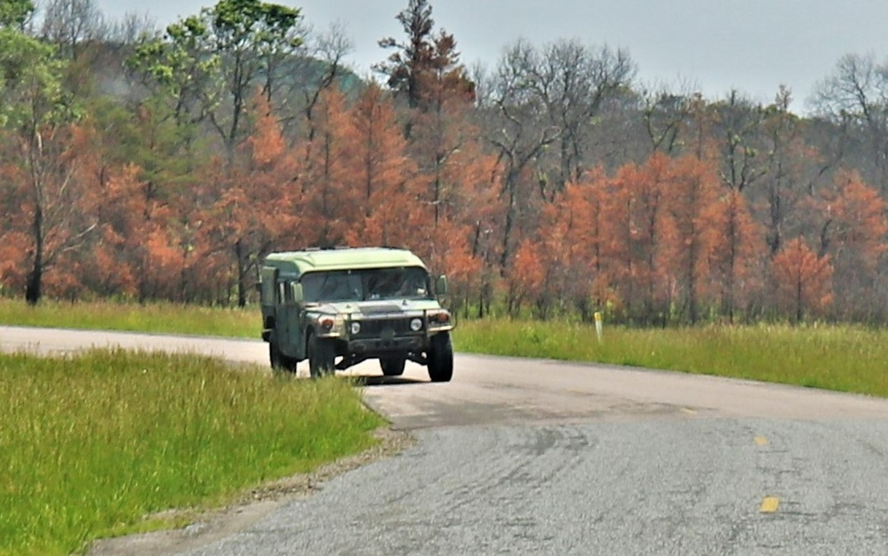 Training operations for 87th Training Division's Warrior Exercise 87-23-01