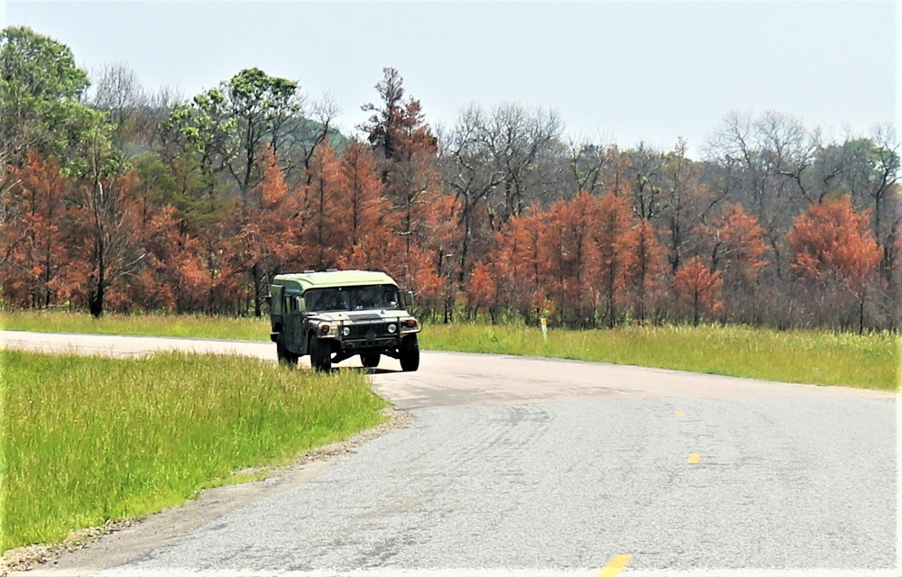 Training operations for 87th Training Division's Warrior Exercise 87-23-01