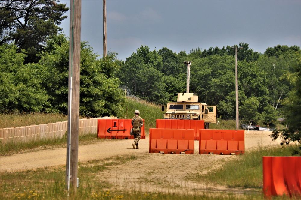 Training operations for 87th Training Division's Warrior Exercise 87-23-01