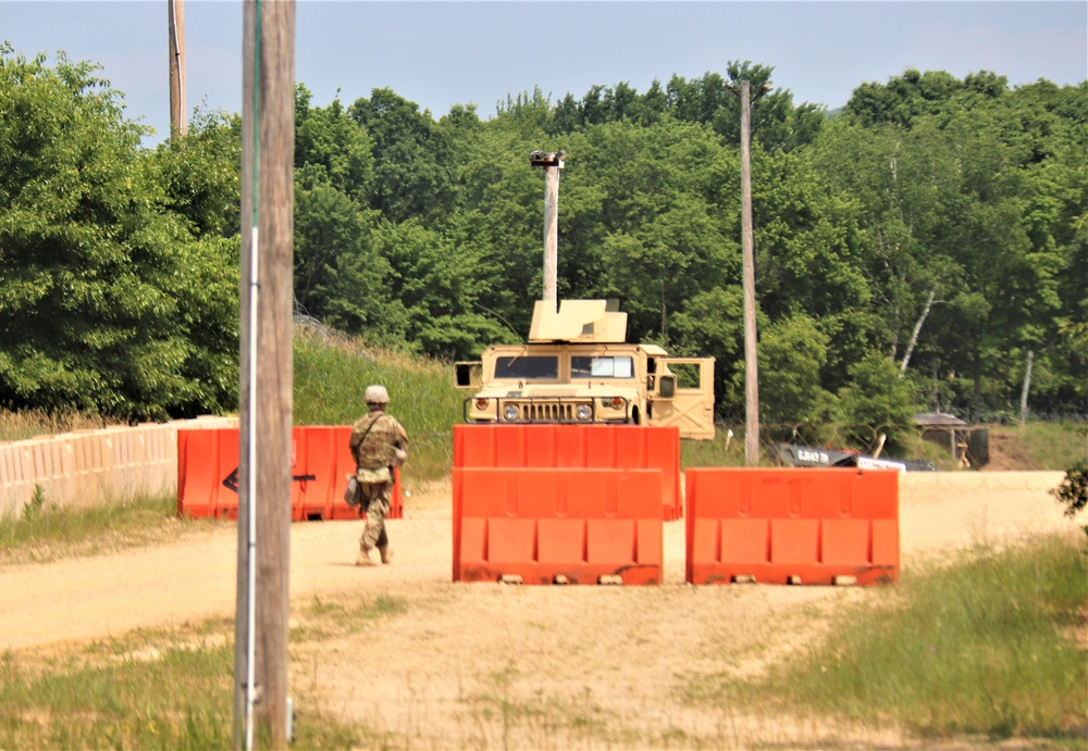 Training operations for 87th Training Division's Warrior Exercise 87-23-01