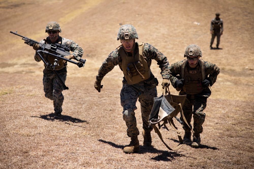 3d MLR Conducts Machine Gun Range at Marine Corps Base Hawaii