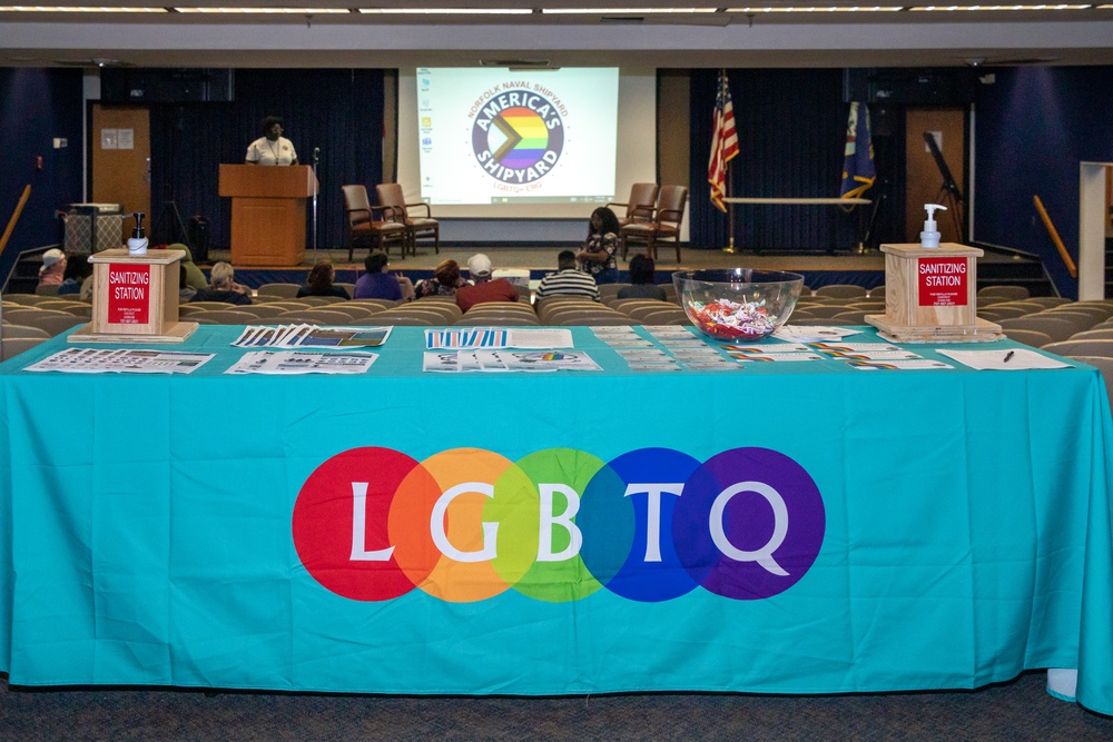 Norfolk Naval Shipyard and the LGBTQ+ ERG Celebrates Inclusivity During Pride Month