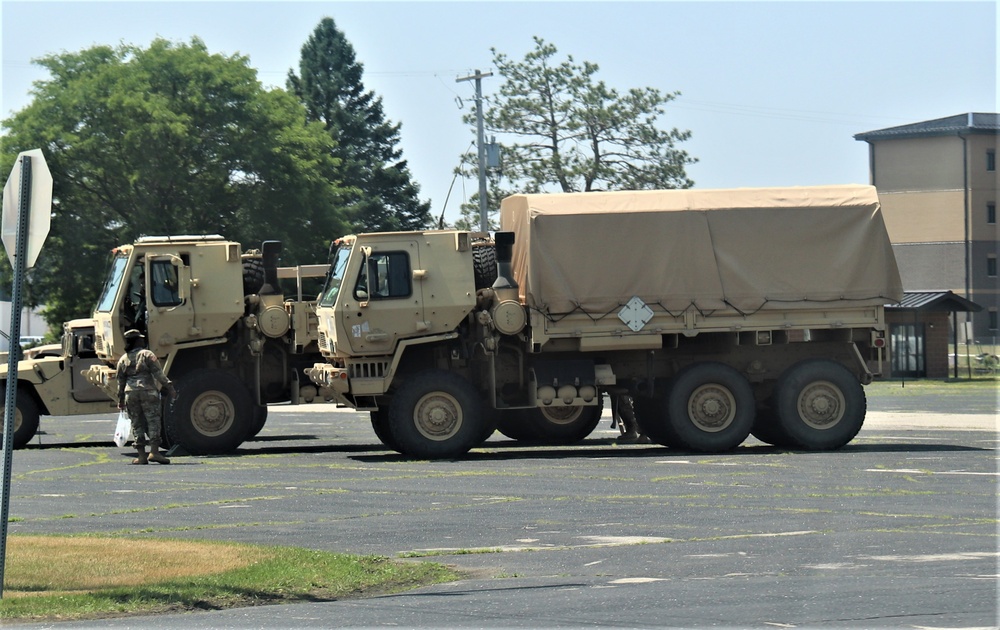 Training operations for 87th Training Division's Warrior Exercise 87-23-01