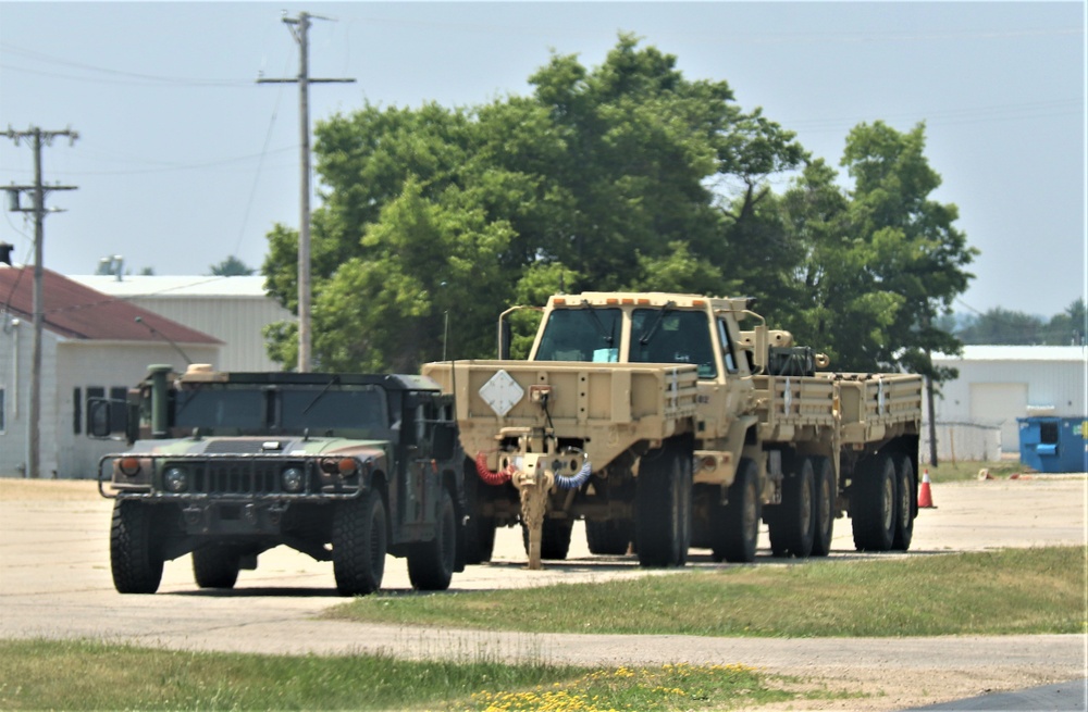 Training operations for 87th Training Division's Warrior Exercise 87-23-01