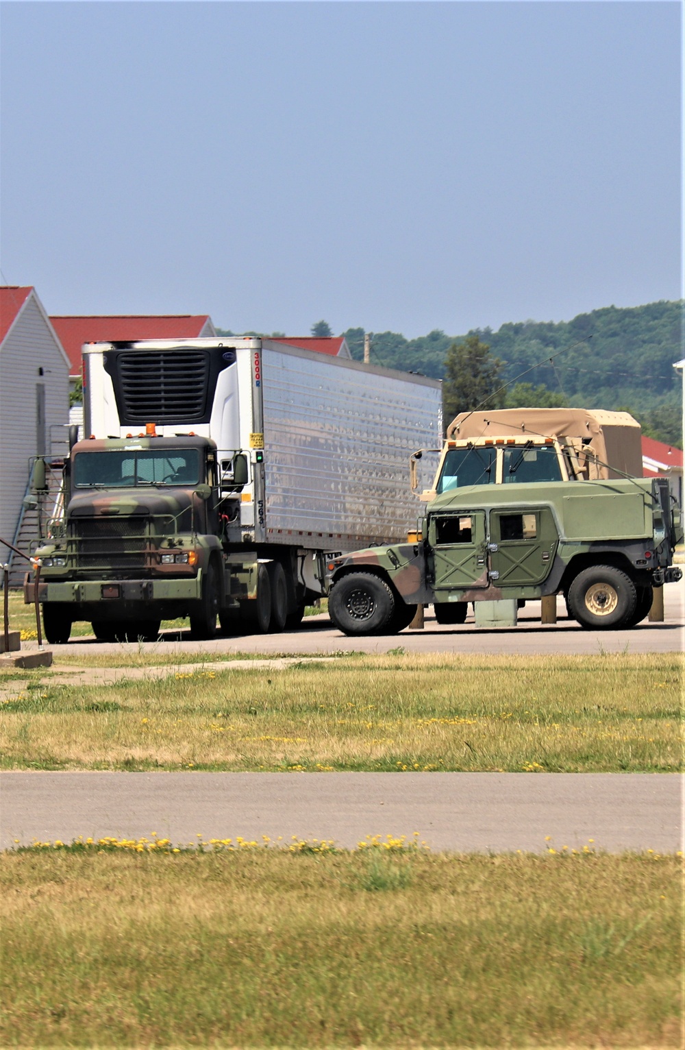 Training operations for 87th Training Division's Warrior Exercise 87-23-01