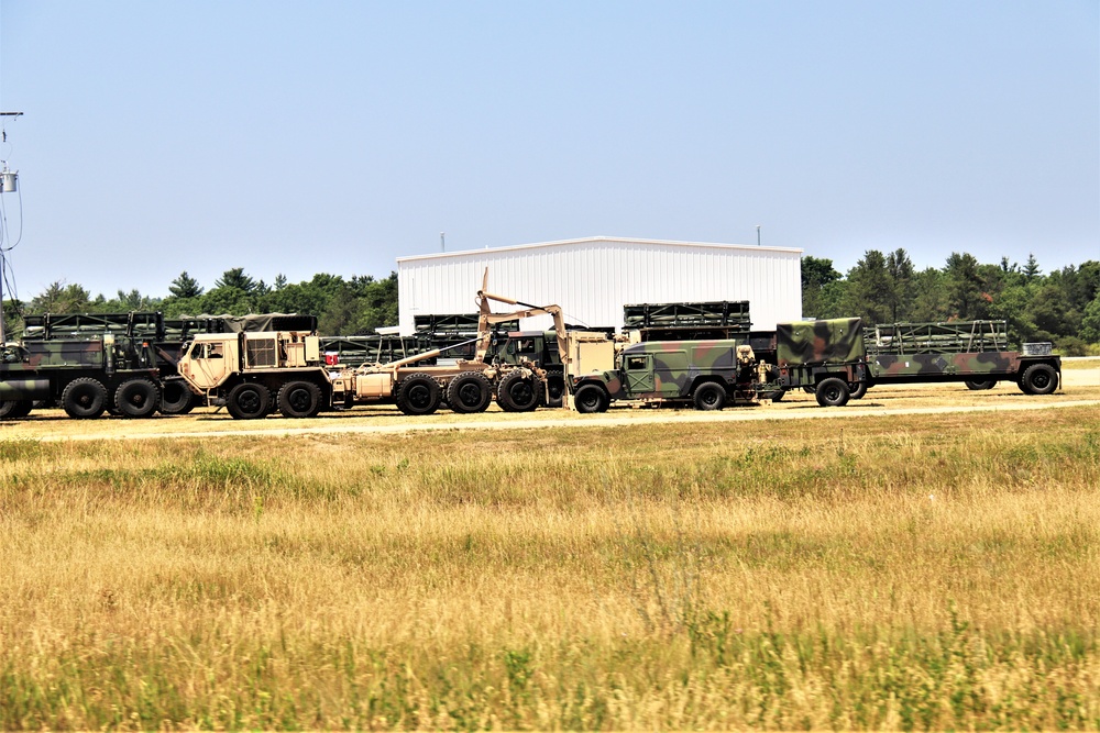 Training operations for 87th Training Division's Warrior Exercise 87-23-01