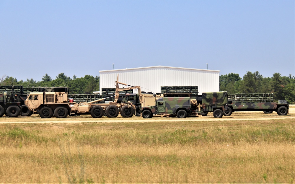 Training operations for 87th Training Division's Warrior Exercise 87-23-01