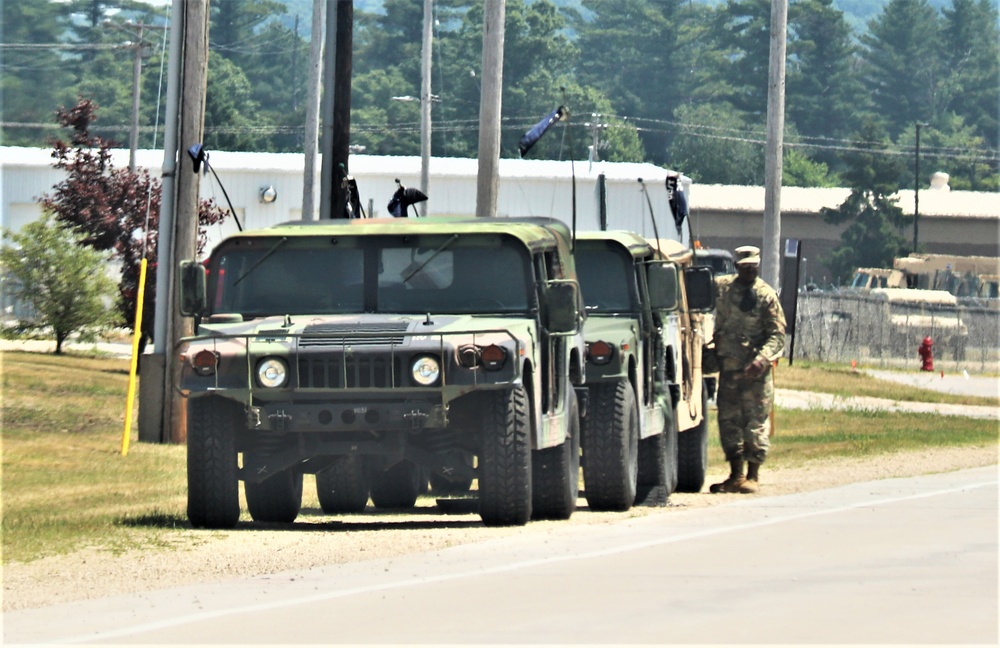 Training operations for 87th Training Division's Warrior Exercise 87-23-01