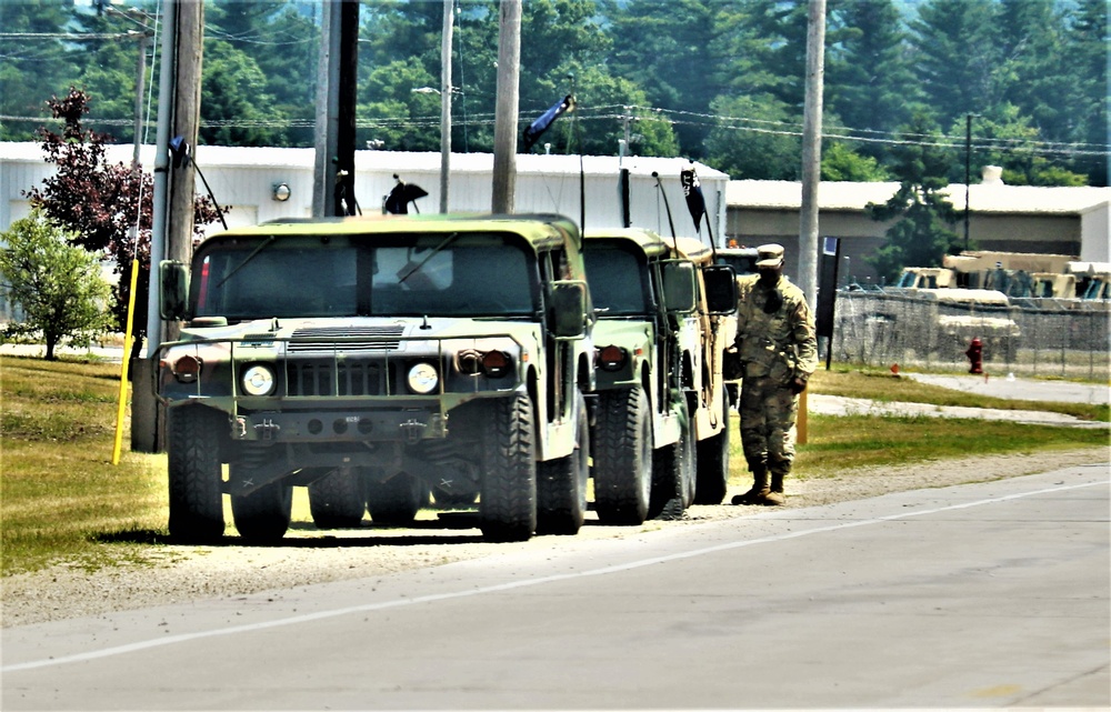 Training operations for 87th Training Division's Warrior Exercise 87-23-01