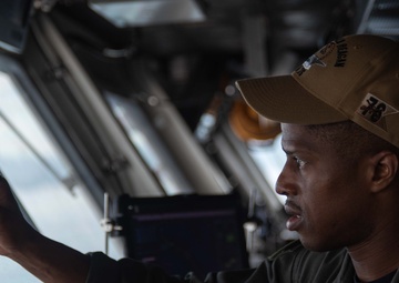 Ronald Reagan Carrier Strike Group Departs Da Nang, Vietnam Following Port Visit