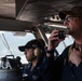 USS Ronald Reagan (CVN 76) departs Da Nang, Vietnam