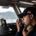 USS Ronald Reagan (CVN 76) departs Da Nang, Vietnam