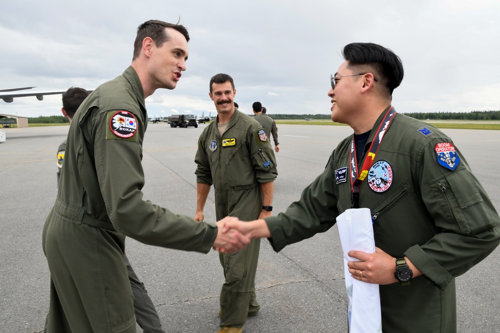 168th Wing and allies deliver vital aerial refueling operations at Red Flag Alaska 23-2