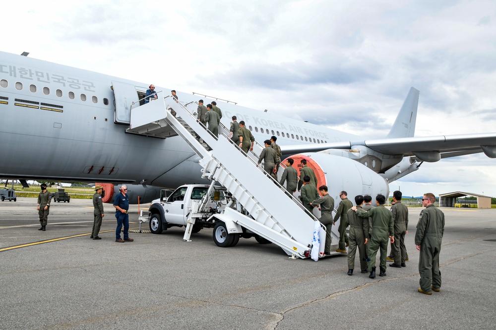 168th Wing and allies deliver vital aerial refueling operations at Red Flag Alaska 23-2