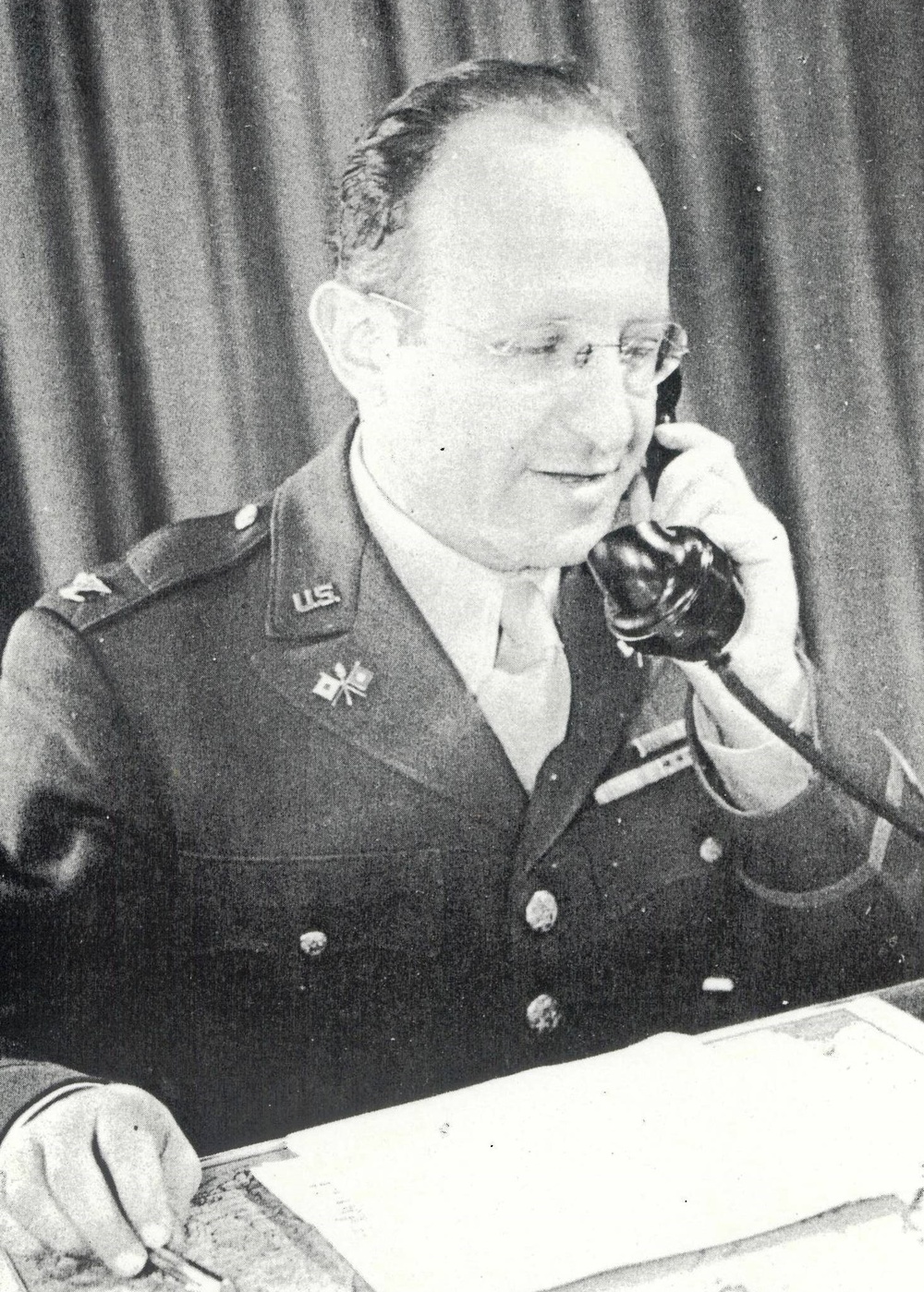 COL Sinkov Takes Command of 837th Signal Service Detachment (July 1942)