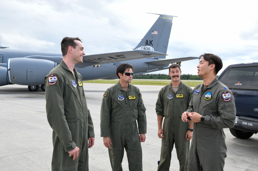 168th Wing and allies deliver vital aerial refueling operations at Red Flag Alaska 23-2