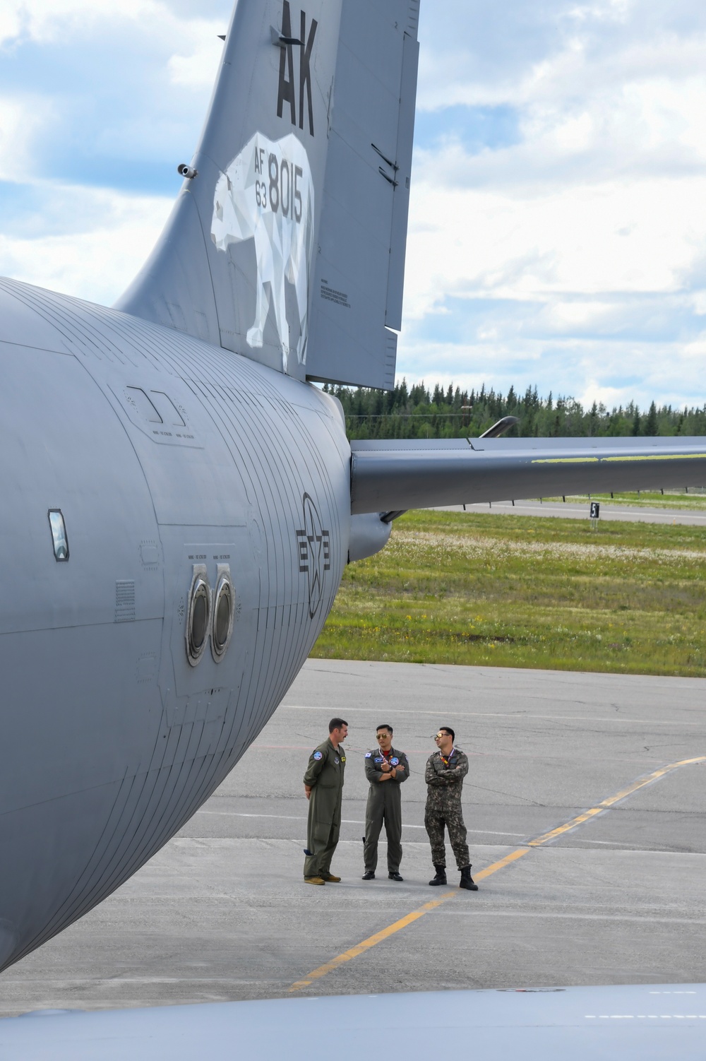 168th Wing and allies deliver vital aerial refueling operations at Red Flag Alaska 23-2