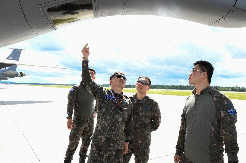 168th Wing and allies deliver vital aerial refueling operations at Red Flag Alaska 23-2