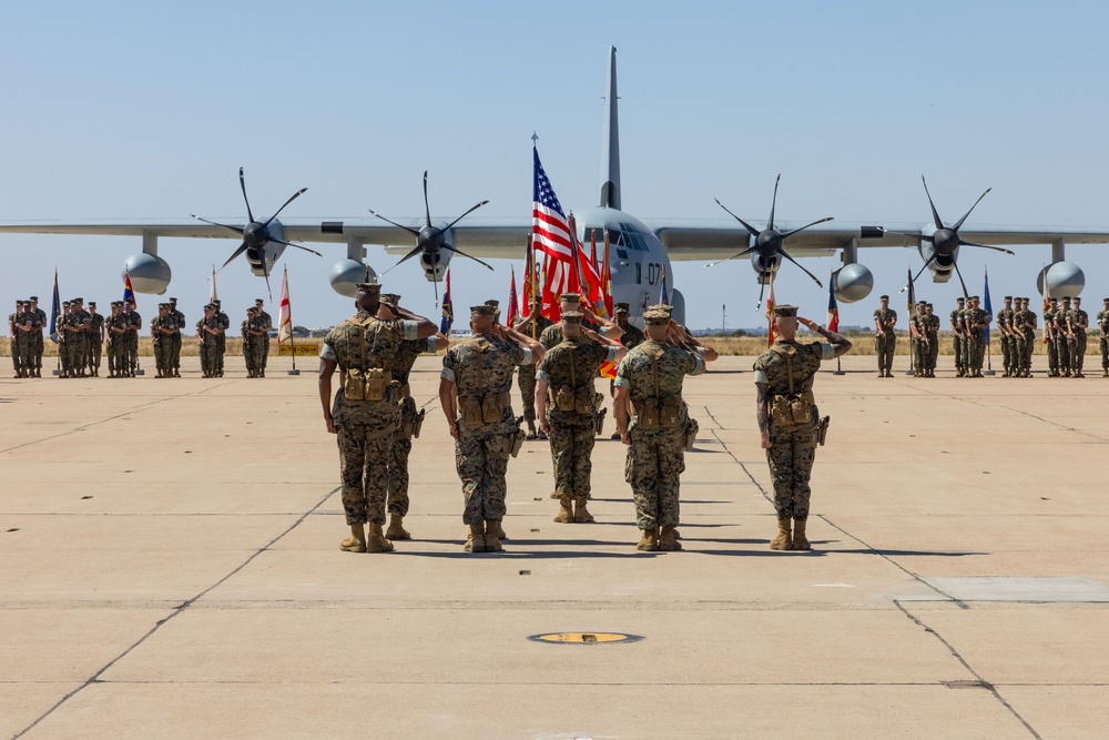 3rd MAW Commanding General change of command