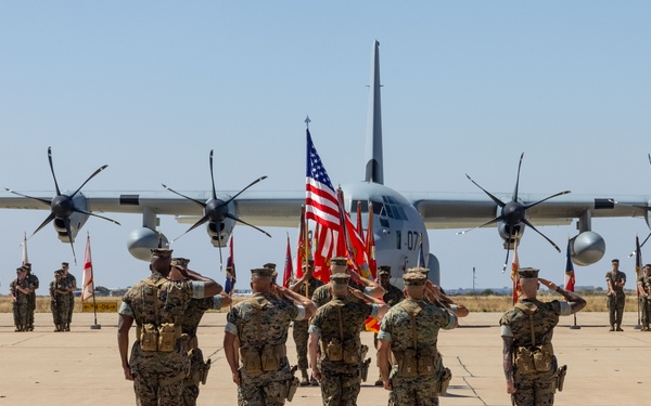 3rd MAW Commanding General change of command