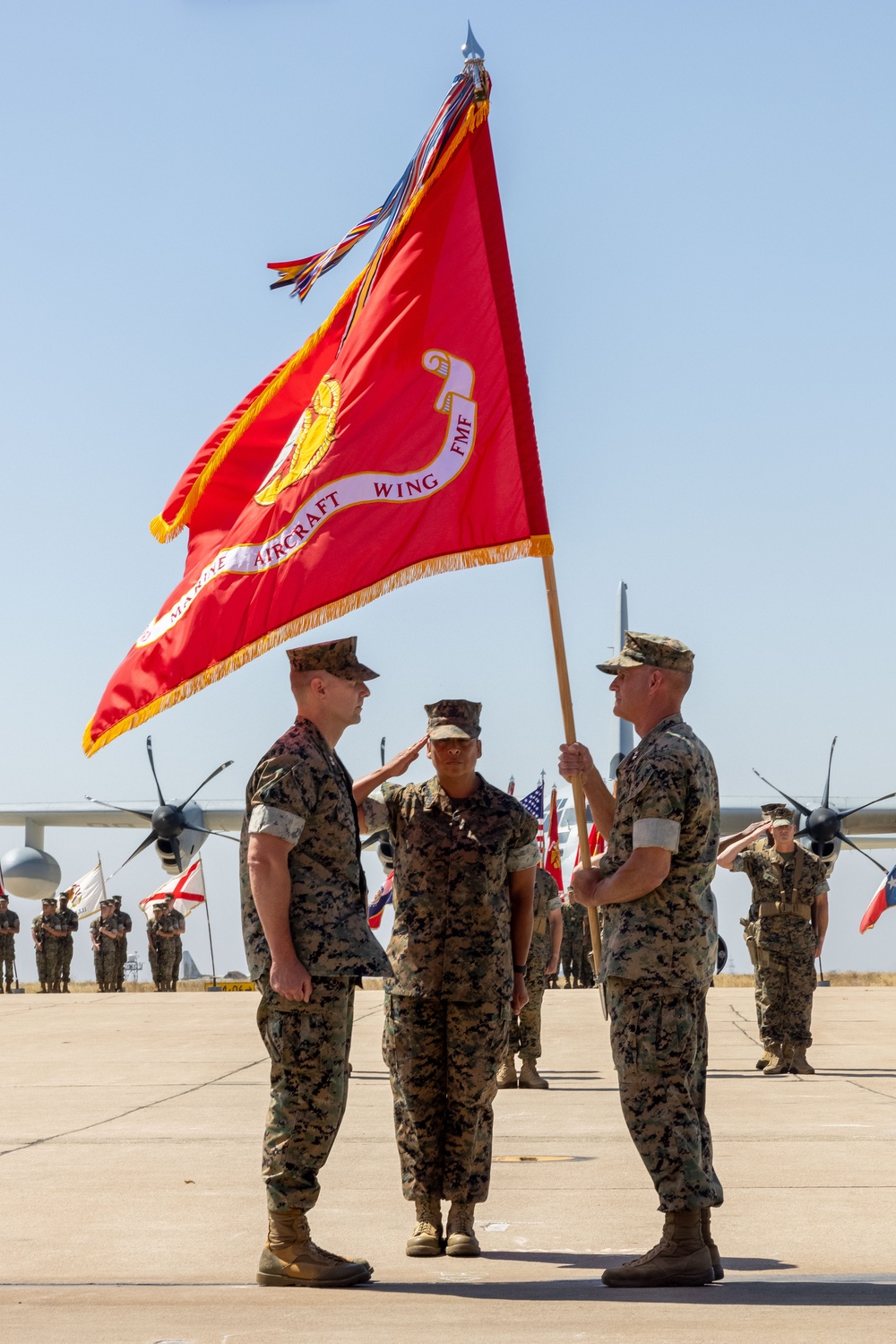 3rd MAW Commanding General change of command