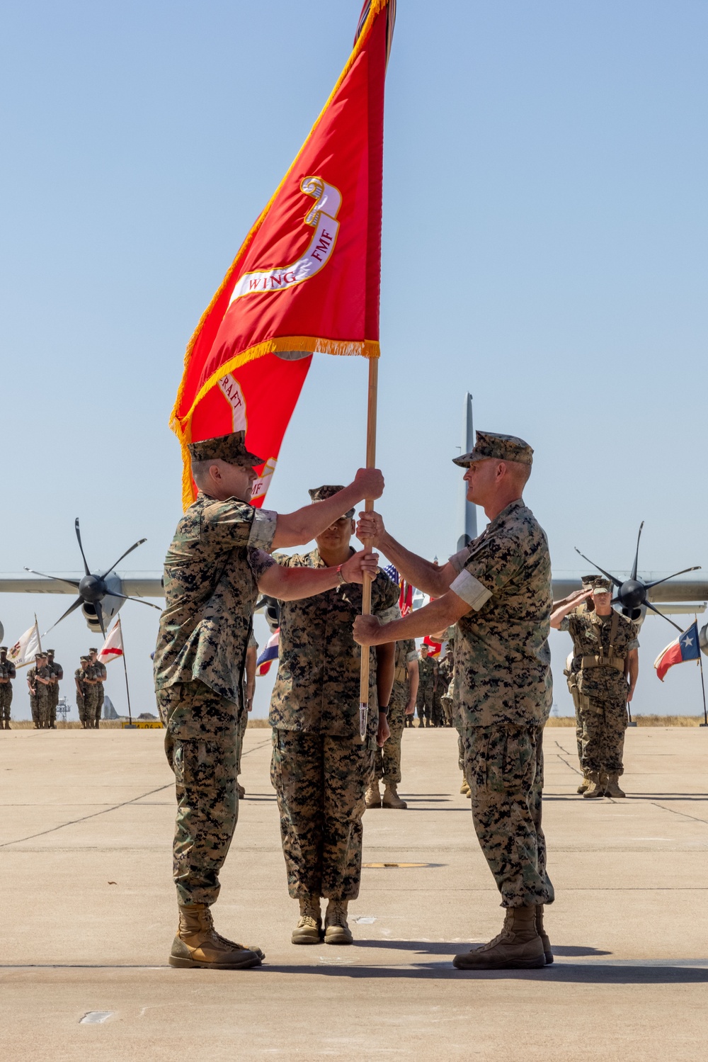 3rd MAW Commanding General change of command