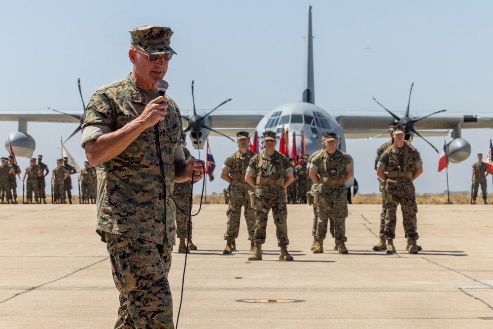 3rd MAW Commanding General change of command