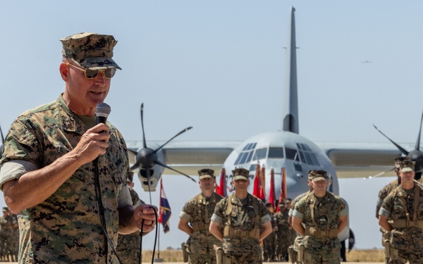 3rd MAW Commanding General change of command