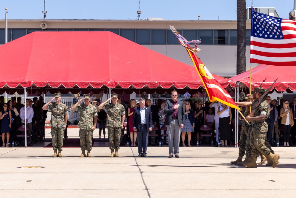 3rd MAW Commanding General change of command