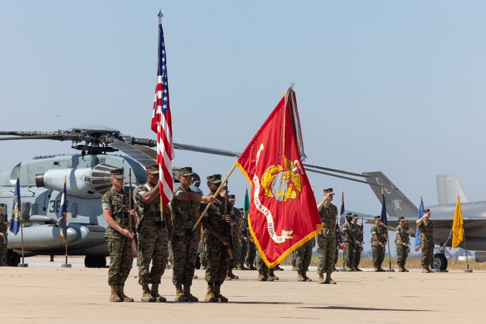 3rd MAW Commanding General change of command