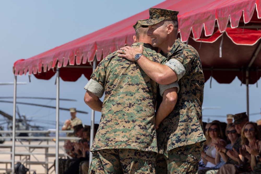 3rd MAW Commanding General change of command