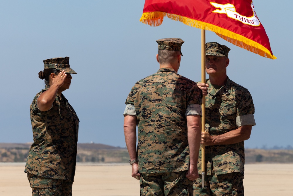 3rd MAW Commanding General change of command