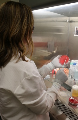 Evans laboratory shines during accreditation inspections