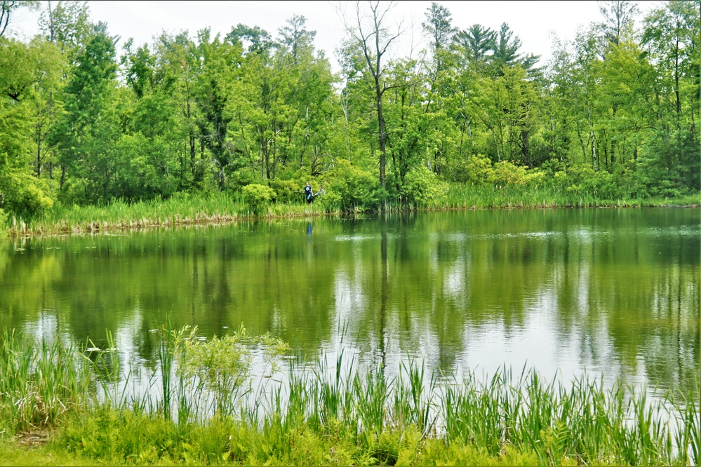 Fishing at Fort McCoy