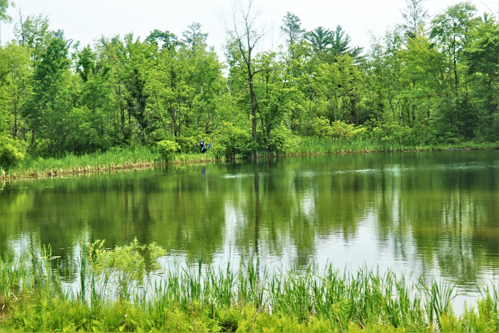 Fishing at Fort McCoy