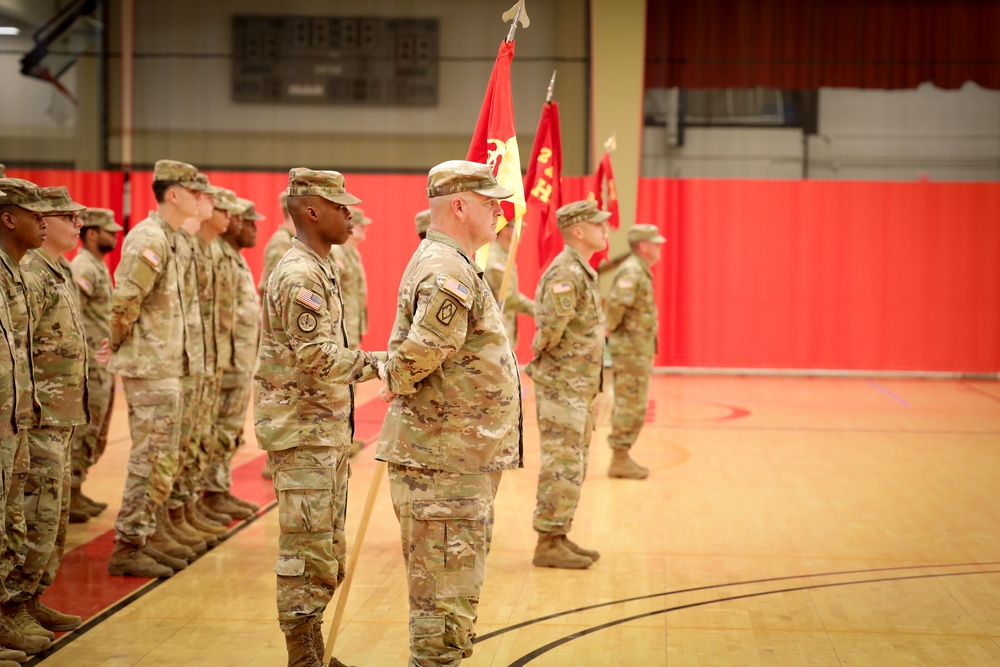 Deuce Deuce conducts first ever “Trimultaneous” change of command