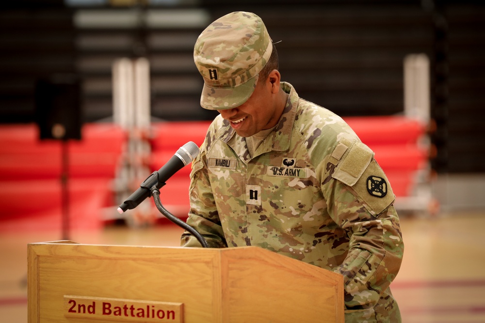 Deuce Deuce conducts first ever “Trimultaneous” change of command