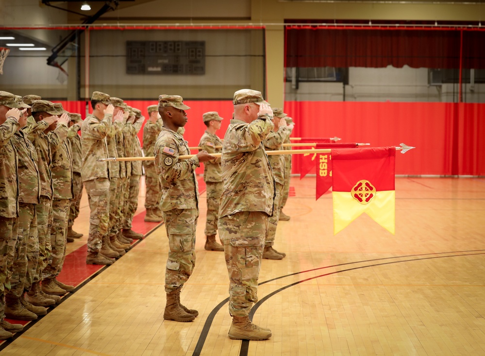 Deuce Deuce conducts first ever “Trimultaneous” change of command