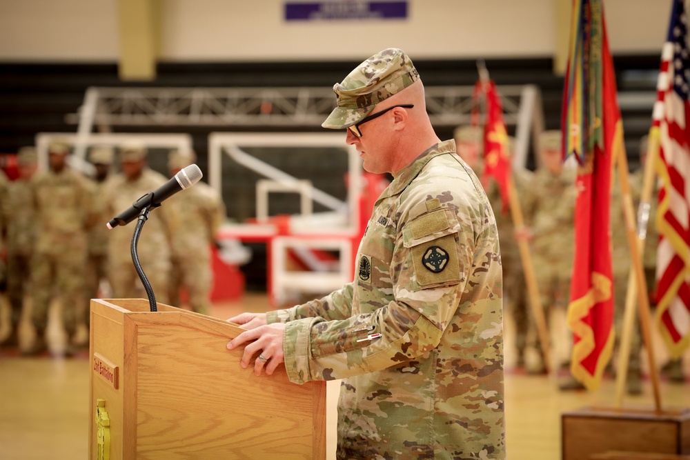 Deuce Deuce conducts first ever “Trimultaneous” change of command