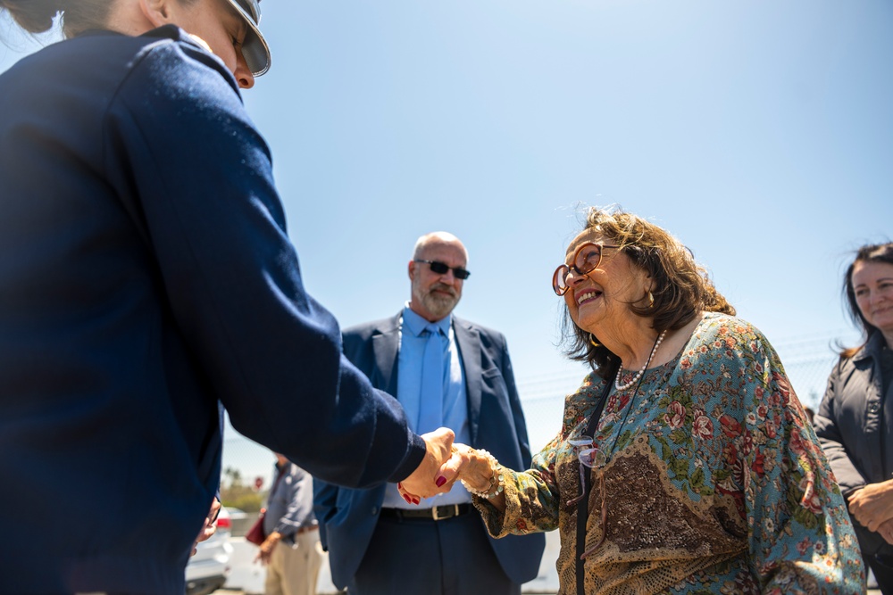 USAF Col. Ernest De Soto Dignified Arrival