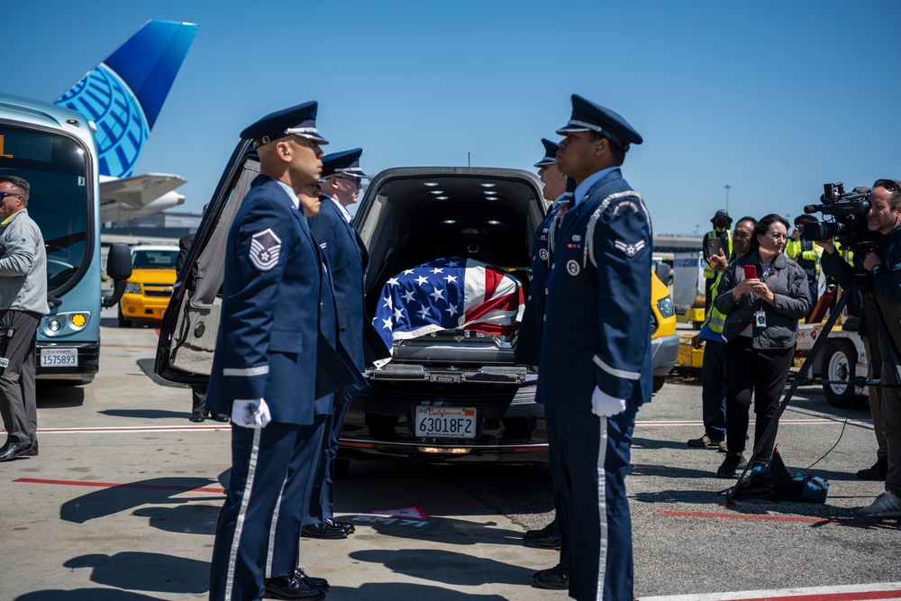 USAF Col. Ernest De Soto Dignified Arrival