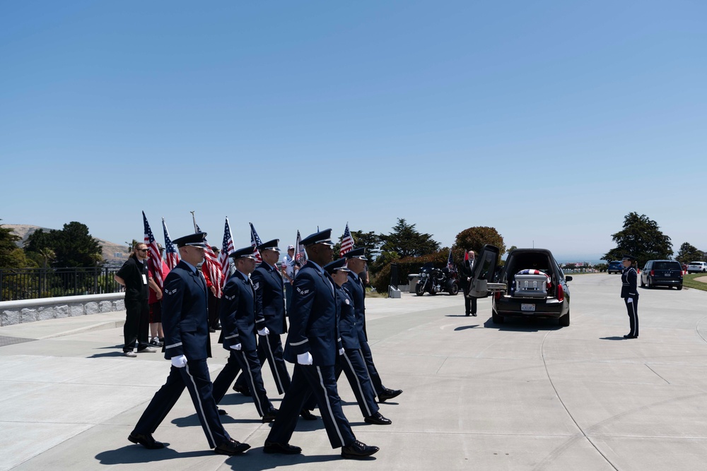 USAF Col. Ernest De Soto funeral