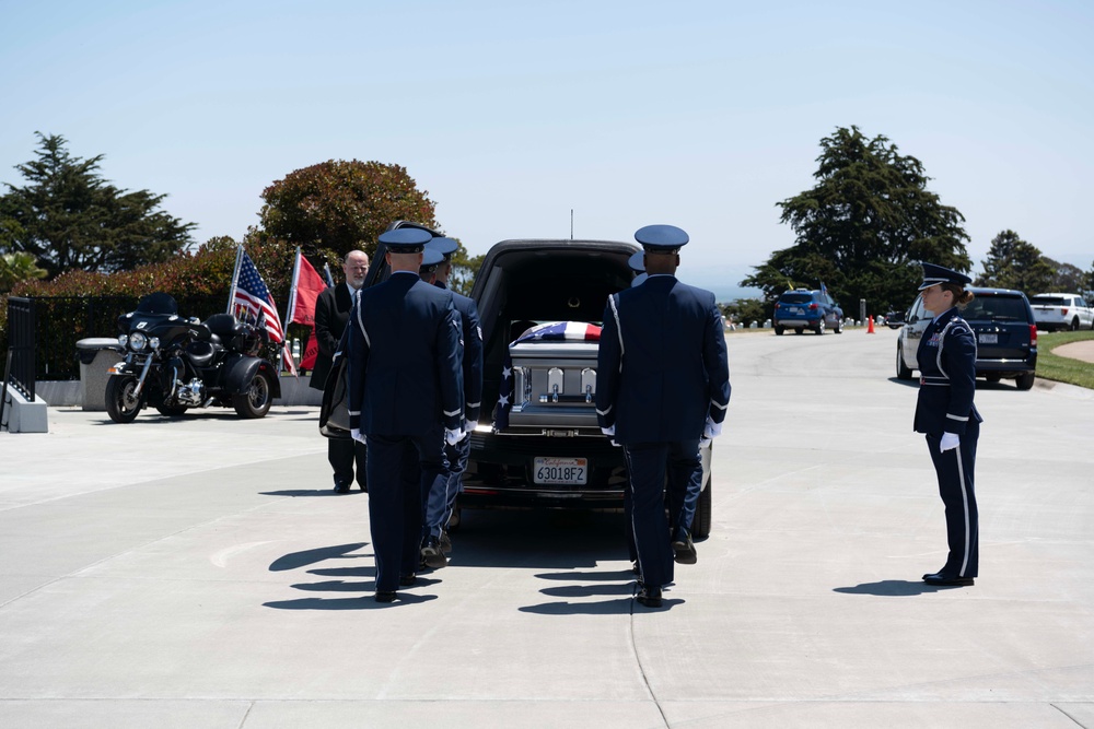 USAF Col. Ernest De Soto funeral