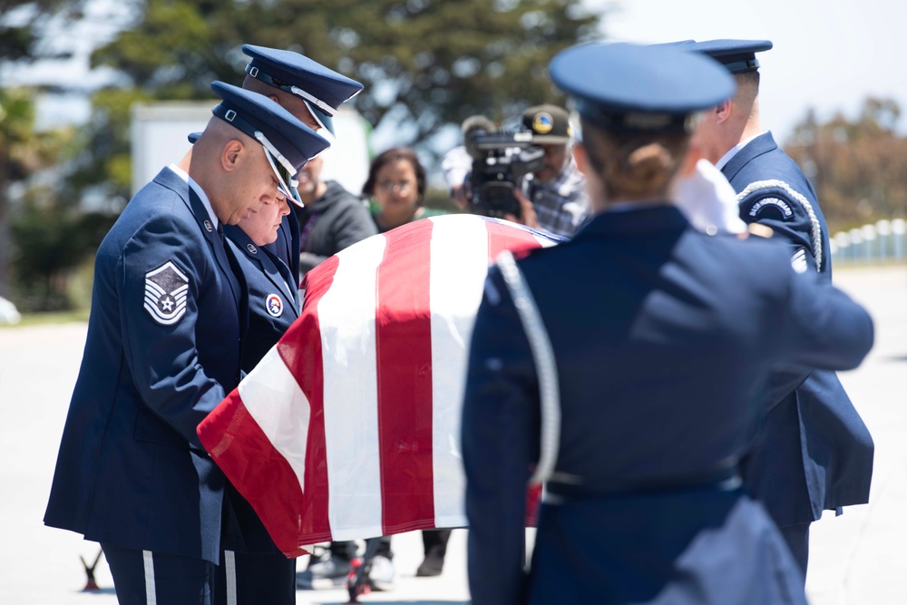 USAF Col. Ernest De Soto funeral