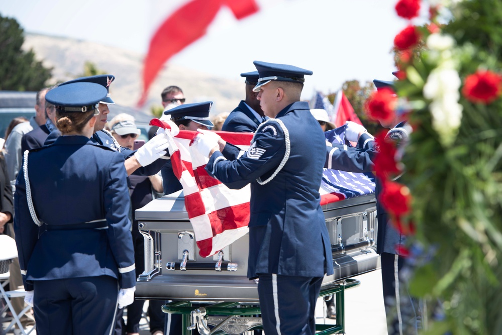 USAF Col. Ernest De Soto funeral