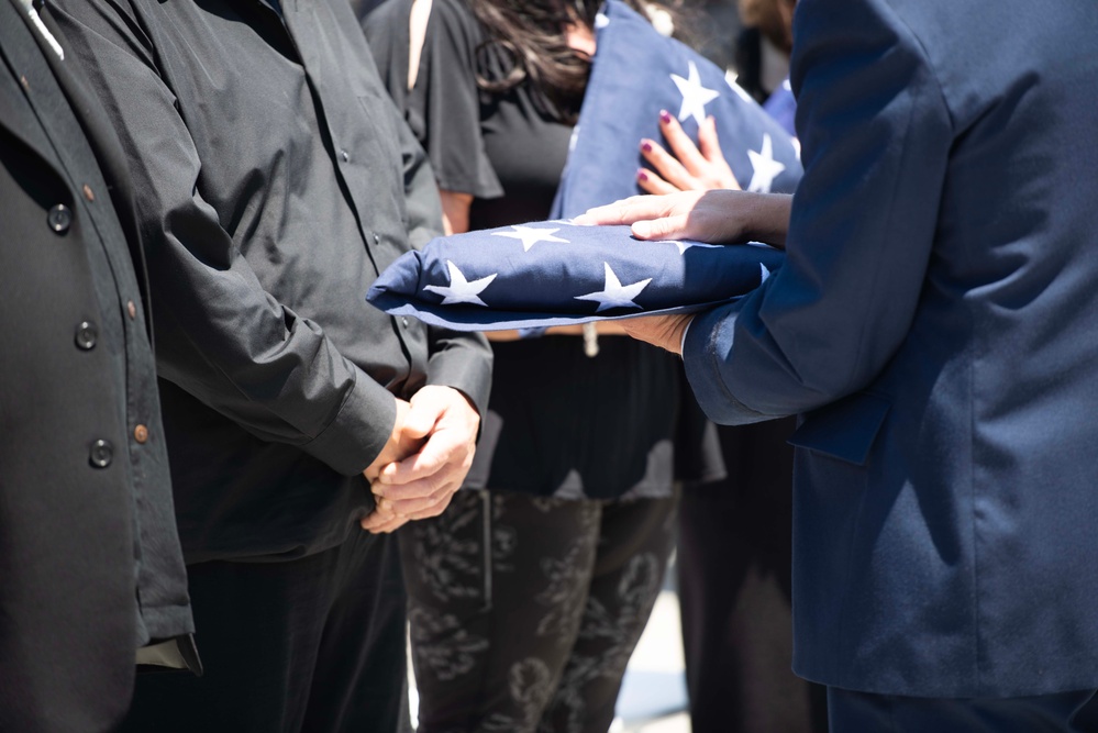 USAF Col. Ernest De Soto funeral