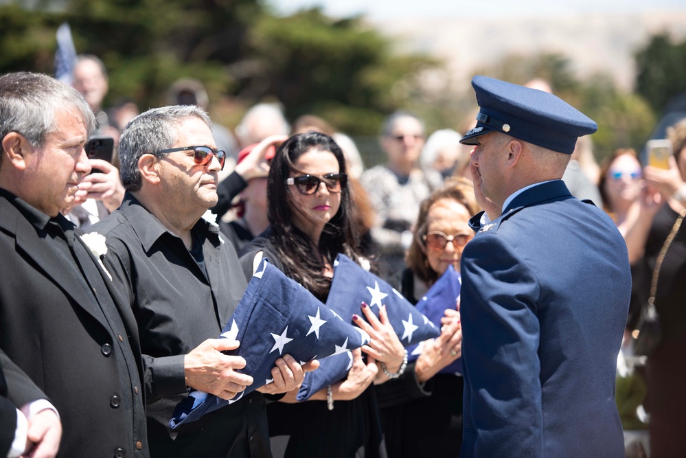 USAF Col. Ernest De Soto funeral