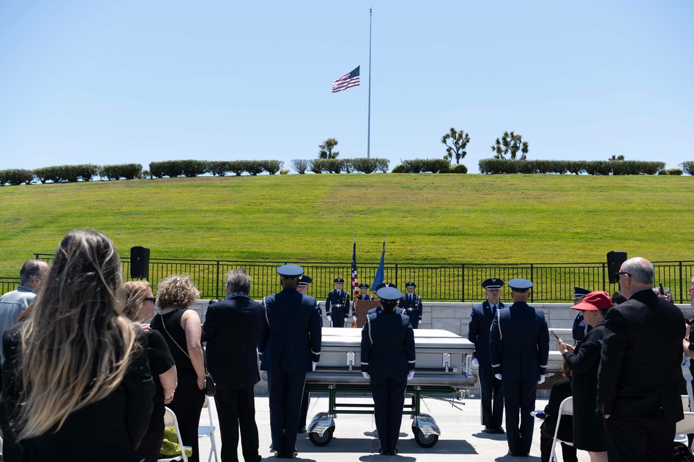 USAF Col. Ernest De Soto funeral