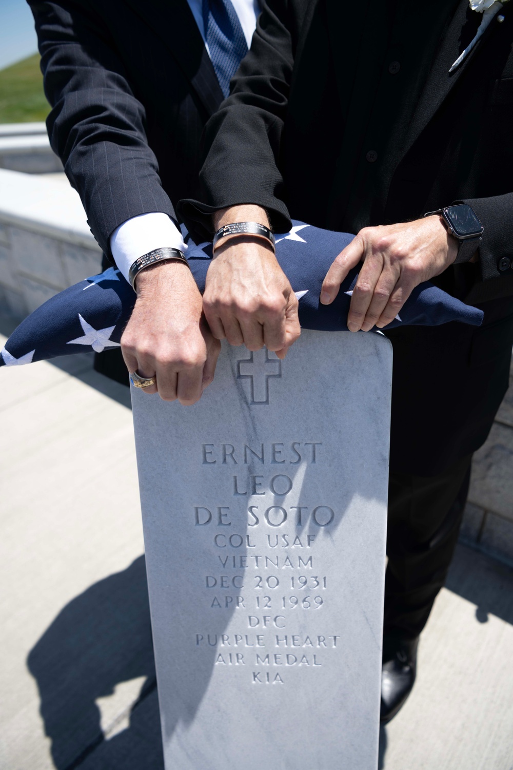 USAF Col. Ernest De Soto funeral